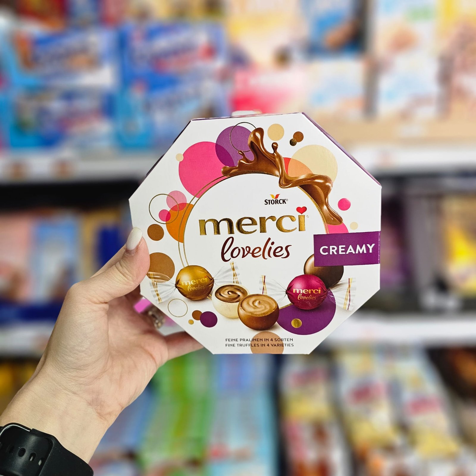 STORCK MERCI LOVELIES CREAMY 185G PRALINE DE CIOCOLATA – Dilevida Home